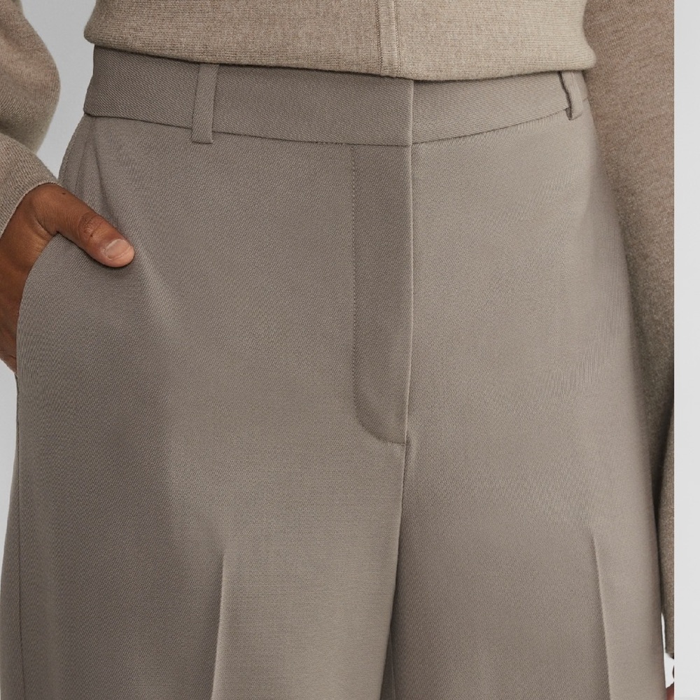 Babaton Classic Olive Straight Leg Pants